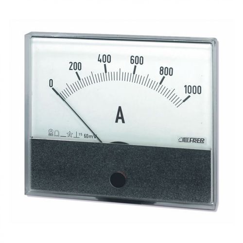 Amperometro analogico - P70MAX - FRER - DC / montato su pannello
