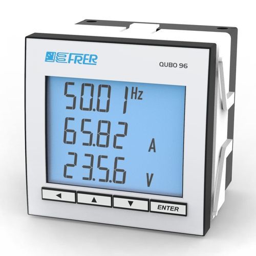 Analizzatore per reti elettriche monofase - Q96S3L - FRER - per rete elettrica / di monitoraggio / RS485