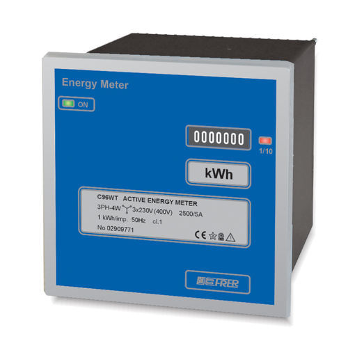 Contatore di energia elettrica trifase - C96WDM - FRER - da montare su pannello