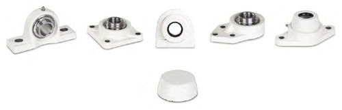 Bronzina auto-allineante - NTN Europe - in termoplastica / resistente alla corrosione / per l'industria agroalimentare