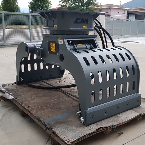 Pinza selezionatrice idraulica - G200 - CM Srl - per l'industria del riciclaggio / per cantieri