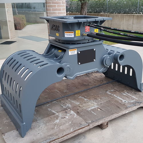 Pinza selezionatrice per la raccolta di rifiuti - G250 - CM Srl - per l'industria del riciclaggio / per cantieri