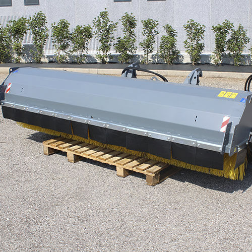 Benna spazzatrice raccoglitrice - CBS PROFI 300 - CM Srl - per minipala caricatrice