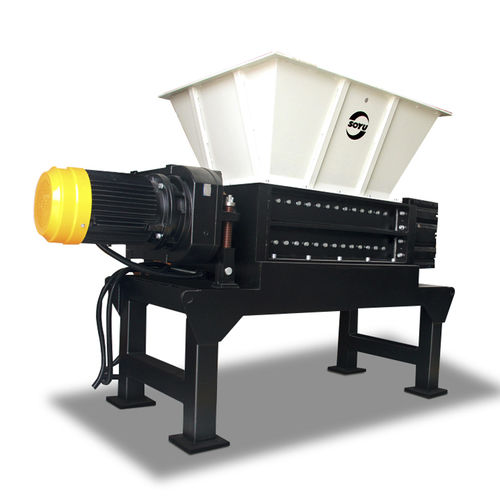 Trituratore primario - SYU19 series - Changshu Shouyu Machinery Co.,Ltd - a due alberi / per rifiuti / di metallo