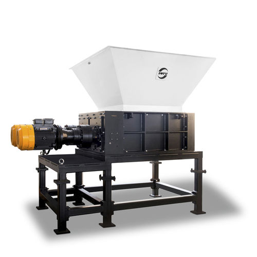 Trituratore primario - FS100 series - Changshu Shouyu Machinery Co.,Ltd - a 4 alberi / per legno / per cartone