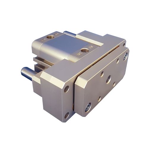 Unità di guida lineare con anello liscio - Type 34*EC/EF - AVM AUTOMATION - compatta / per cilindro / pneumatica