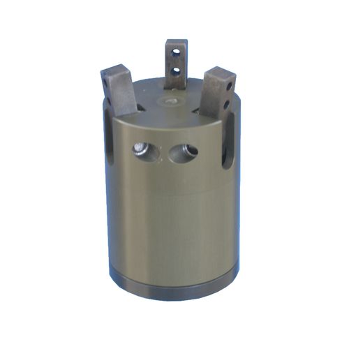 Pinza di avvitamento pneumatica - Type 2913 - AVM AUTOMATION - angolare / a 3 griffe / per il settore cosmetico