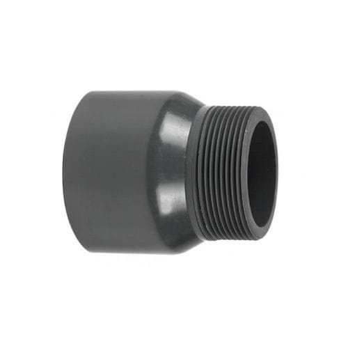 Nipplo in PVC - 1.40 series - Van de Lande BV - in PVC-U / filettato / conico
