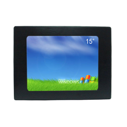 Monitor LCD - AMG-15IPPC07T1 - AMONGO Display Technology(ShenZhen)Co.,LTD - con touch screen resistivo / con retroilluminazione a LED / 15"