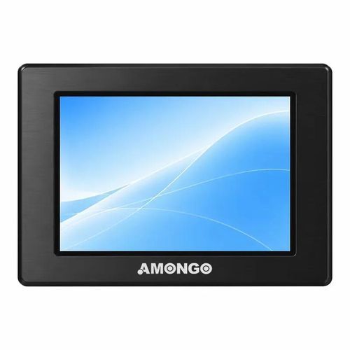 Monitor LCD - AMG-12IPPC01T1 - AMONGO Display Technology(ShenZhen)Co.,LTD - con touch screen resistivo / con retroilluminazione a LED / industriale