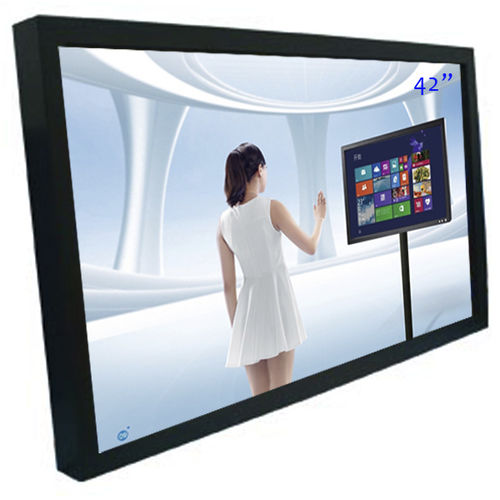 Monitor con touch screen - AMG-42IPAS07T2 - AMONGO Display Technology(ShenZhen)Co.,LTD - LCD / industriale / 42"