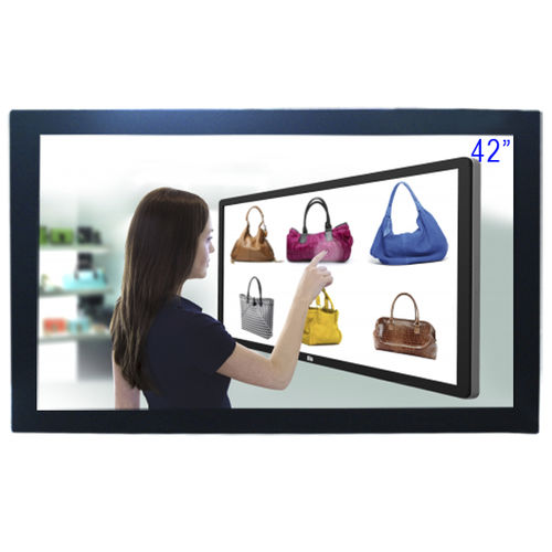Monitor con touch screen - AMG-42IPAS07T2 - AMONGO Display Technology(ShenZhen)Co.,LTD - LED / industriale / 42"