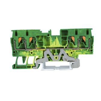 Morsetto componibile su guida DIN - JPT4 series - Shanghai Leipold Electric Co., Ltd. - a molla / di messa a terra / ad alta densità