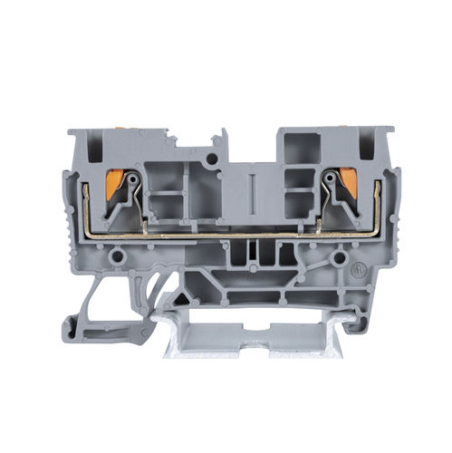 Morsetto componibile passante - JPT 2.5 - Shanghai Leipold Electric Co., Ltd. - su guida DIN / push-in / a molla