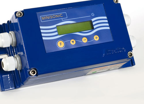 Misuratore di portata ad ultrasuoni - MINISONIC G - ULTRAFLUX - volumetrico / per aria compressa / per gas