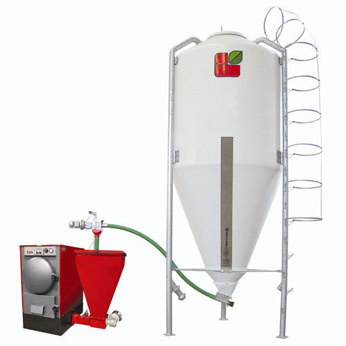 Silo per granulati - AGRITECH SRL - galvanizzato / in acciaio inossidabile