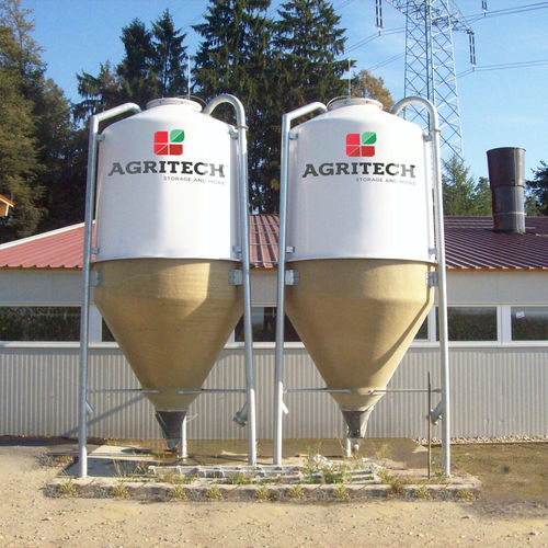 Silo a fondo conico - SIA series - AGRITECH SRL - per il settore agricolo