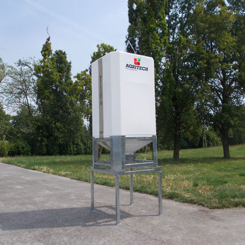 Silo per prodotti sfusi - CUBO series - AGRITECH SRL - per derrate alimentari