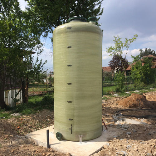 Recipiente per prodotti liquidi - CIVE series - AGRITECH SRL - cilindrico / verticale
