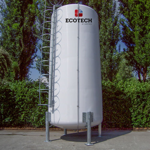 Serbatoio di processo - CISP series - AGRITECH SRL - per liquidi / in acciaio galvanizzato / cilindrico