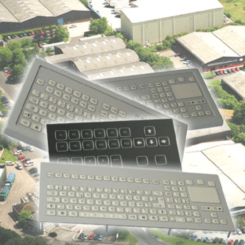 Tastiera industriale - CLICKTOUCH - ad incastro / a tasti meccanici / a membrana