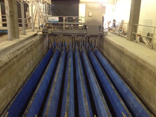 Filtro per liquidi - OptiFiber® - Aqua-Aerobic Systems, Inc. - a cartuccia / con lavaggio controcorrente