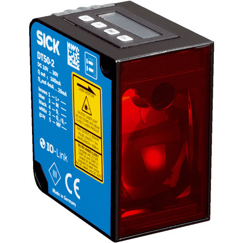 Sensore di distanza laser - DT50-2 series - SICK - analogico / IO-Link / IP67