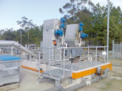 Sgrigliatore a barre - FSM-Frankenberger GmbH & Co. KG  - a nastro / per trattamento delle acque reflue