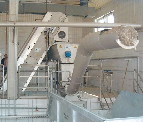 Vaglio per via umida - FSM-Frankenberger GmbH & Co. KG  - a vite / per acque reflue / compatto