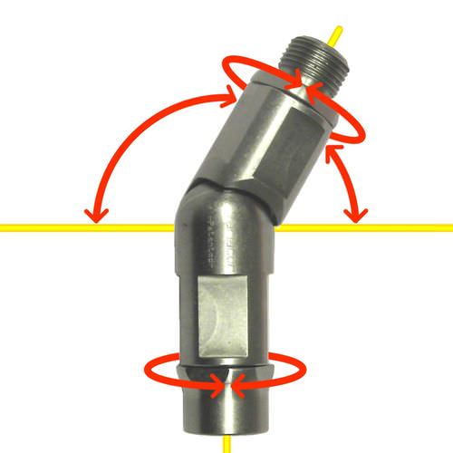 Raccordo ad alta pressione - Dv series - MID - VARIACOR - idraulico / ad avvitamento / a gomito