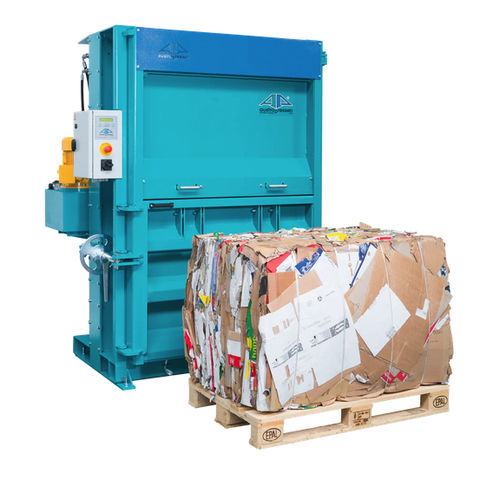Pressa imballatrice per cartone - APV easyline series - Austropressen Roither Maschinenbau GmbH - per carta / per plastica / verticale