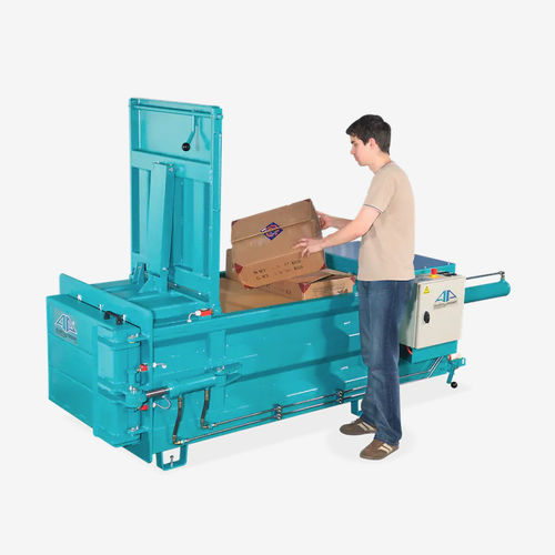 Pressa imballatrice per cartone - KNL 120HD/140HD series - Austropressen Roither Maschinenbau GmbH - per carta / per plastica / per tessili
