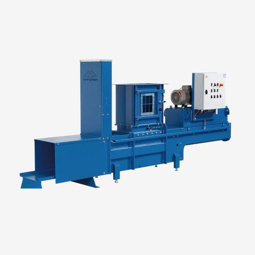 Pressa imballatrice per lattine - DS-A 250 - Austropressen Roither Maschinenbau GmbH - per ferraglia / orizzontale / a carico dall'alto