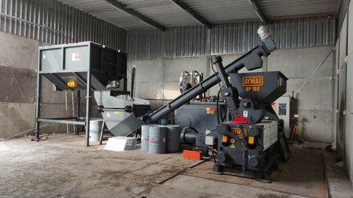 bricchettatrice di trucioli metallici - AYMAS MAKINA SAN. ve TIC. A.S.