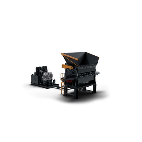 Trituratore primario - TS series - AYMAS MAKINA SAN. ve TIC. A.S. - monoalbero / carta / per rifiuti