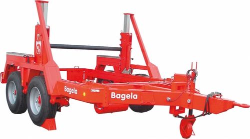 Rimorchio porta tamburi - ø 3 600 mm | BTT100, 160 - Bagela Baumaschinen GmbH & Co. KG - per trasporto e posa di cavi / tandem / trainato