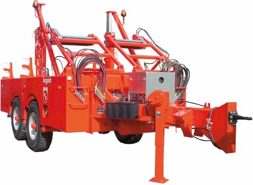 Rimorchio porta tamburi - ø max. 3 090 mm | BTT 130.80V, 201.10V   - Bagela Baumaschinen GmbH & Co. KG - per trasporto e posa di cavi / tandem / trainato