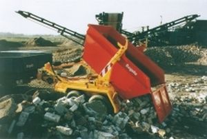 Ribaltatore elettrico - 560 kg, 4.5 m³ - Bagela Baumaschinen GmbH & Co. KG