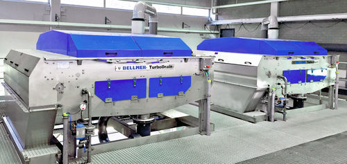Ispessitore a nastro - TURBODRAIN - Gebr. Bellmer GmbH Maschinenfabrik  - per trattamento di fanghi