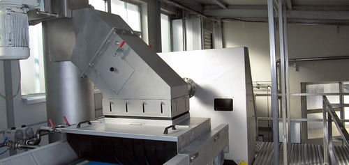 Tramoggia elevabile - SD - Gebr. Bellmer GmbH Maschinenfabrik  - per succhi di frutta