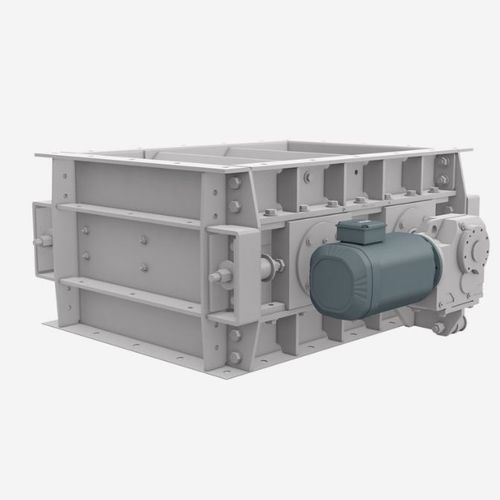 Frantoio con 2 cilindri dentati - WGB series - Binder+Co AG - fisso / per qualsiasi tipo di materiale