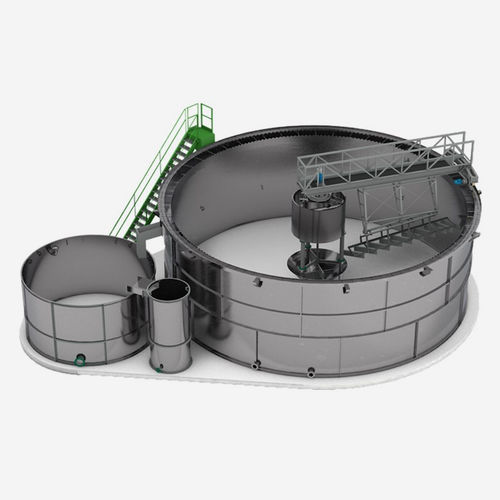 Chiarificatore circolare - IC series - Binder+Co AG - con ponte raschiante