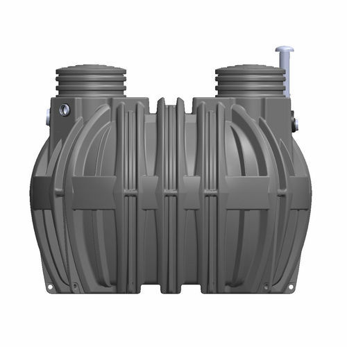 Serbatoio di decantazione primaria - BIOROCK ST1-7500 - BIOROCK - per acque reflue / in plastica / rettangolare