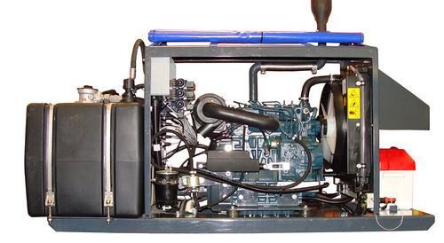 Motore diesel - D series - Boschung Mecatronic AG - a 3 cilindri / in linea / silenzioso