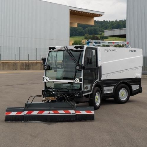 Lavastrade ad acqua - CityCat W20 - Bucher Municipal AG - con motore diesel