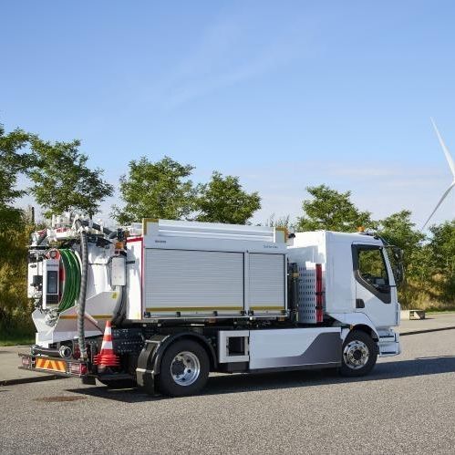 Spazzatrice su autotelaio - CityFlex C40e - Bucher Municipal AG - elettrica / da esterno / per rifiuti
