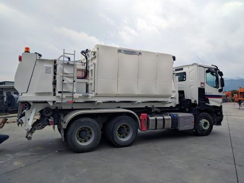 Camion betoniera per calcestruzzo - Mixspray - Bucher Municipal AG - idraulico