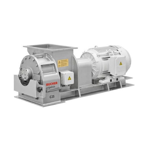 Mulino per prodotti alimentari - C25 - Bucher Unipektin AG - a rotore / centrifugo / a dischi