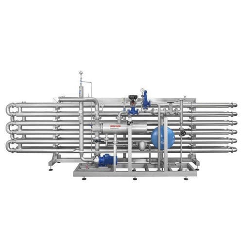 Riscaldatore d'acqua - Bucher Unipektin AG - per tubi / a circolazione / compatto