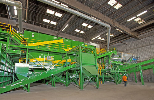 Stazione di trattamento dei rifiuti ingombrante - Bulk Handling Systems (BHS) - automatizzata